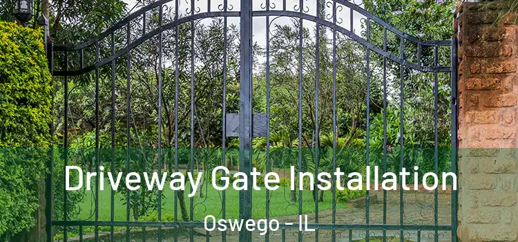 Driveway Gate Installation Oswego - IL