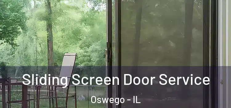Sliding Screen Door Service Oswego - IL